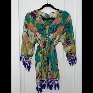 CAbi silk patterned tunic